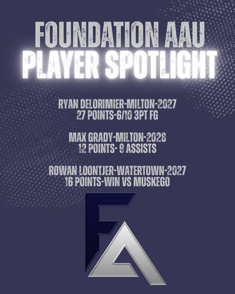 Foundation South AAU tweet media