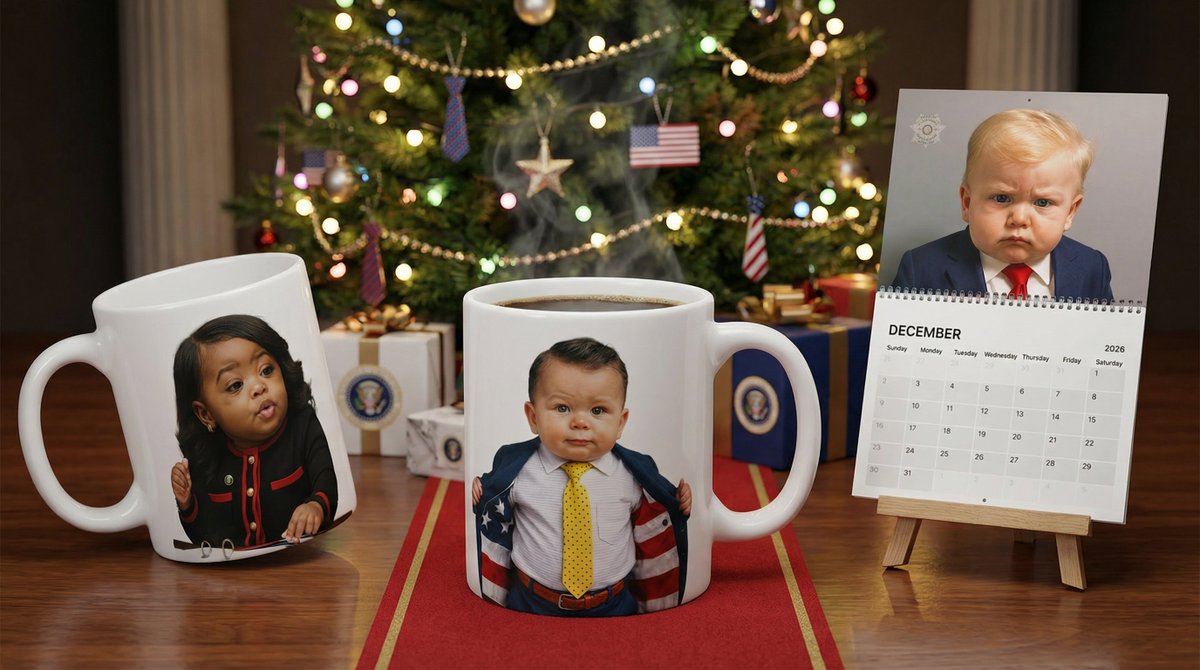 Calendars are flirting with New Year’s gift status. 😳
Mugs are still printing and shipping fast, Christmas is safe there. For now. 🎄🎅

diaperdiplomacy.myshopify.com
