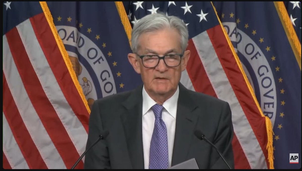 HiRoland3000's tweet image. TASAS DE INTERÉS 
AJUSTADAS POR FACTORES
DETECTADOS POR LA FED @FinanceFinanza1  3.5 - 3.75%
Acorde a expectativas esperadas 
No todos estuvieron a favor 
Se espera reacción positiva en mercados