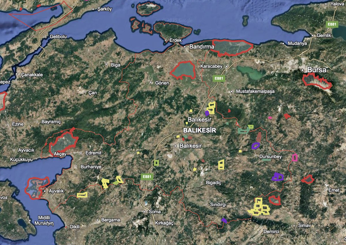 GÖZDEN ÇIKARILAN KENT: BALIKESİR

BALIKESİR’DE MADEN RUHSAT İHALELERİ:

MAPEG, 2023 yılı başından bugüne kadar açtığı maden ihalelerinde Balıkesir’de toplam 28 ayrı ruhsat sahasını satılığa çıkardı. Bunlardan 13 adet ruhsat sahasının 18 ayrı maden şirketine satışını