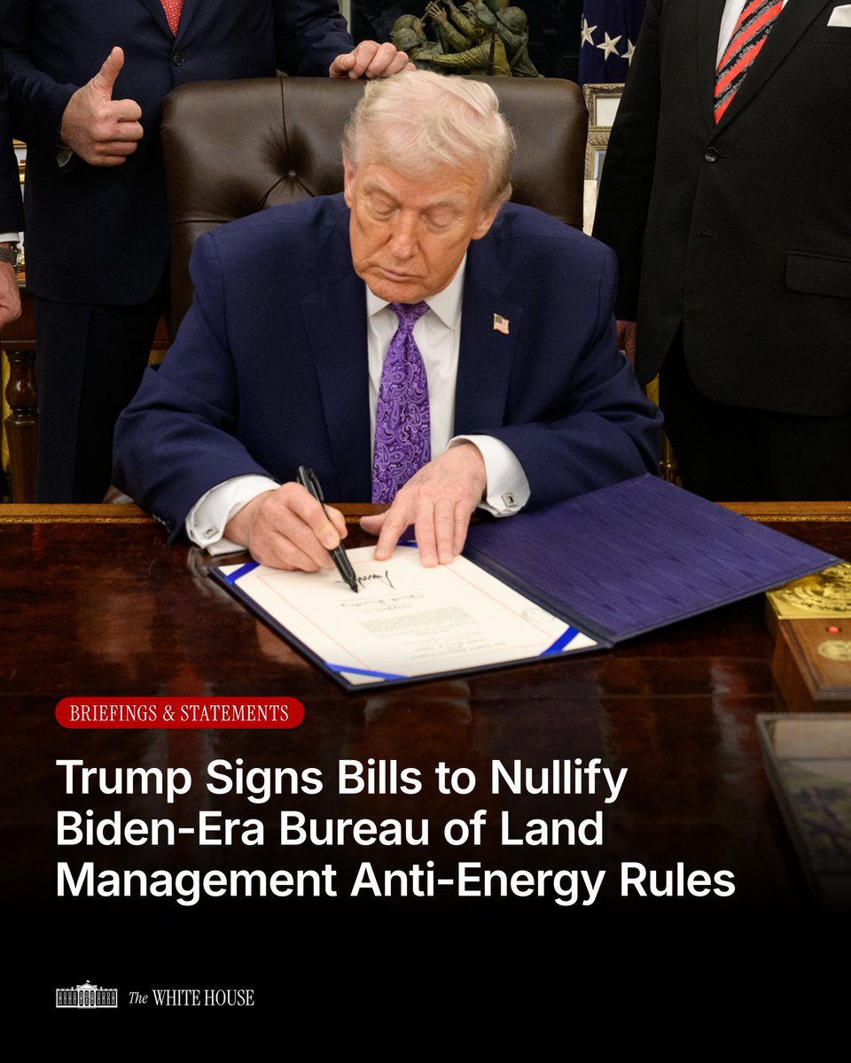 The White House tweet media