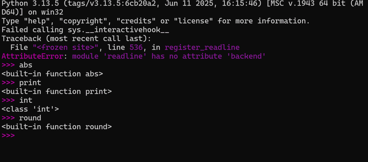 RajTiwa59175293's tweet image. Day 1 
Learn variables, names, assignment, and expressions with a deep understanding. I have learned that if we just run code with the function name, Python gives &amp;lt; built-in function&amp;gt; because it treats every function and variable as an object. 
#28DaysOfPython #PythonLearning