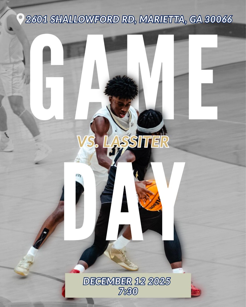 RR_KnightsHoops's tweet image. 🚨🏀GAME DAY🏀🚨
🚍 REGION GAMES
🆚️ Lassiter
📍Lassiter HS
     2601 Shallowford Rd
     Marietta, GA
⏰ JVG 4:30|VG 6:00 | 
      JVB 4:30 | 9GB 6:00 | VB 7:30
🎟 Gofan.co | 🚪
📺 NFHS
@RiverRRBballFan @RiverRidgeontop @KnightNation_09 @KyleSandy355 @swish_scout