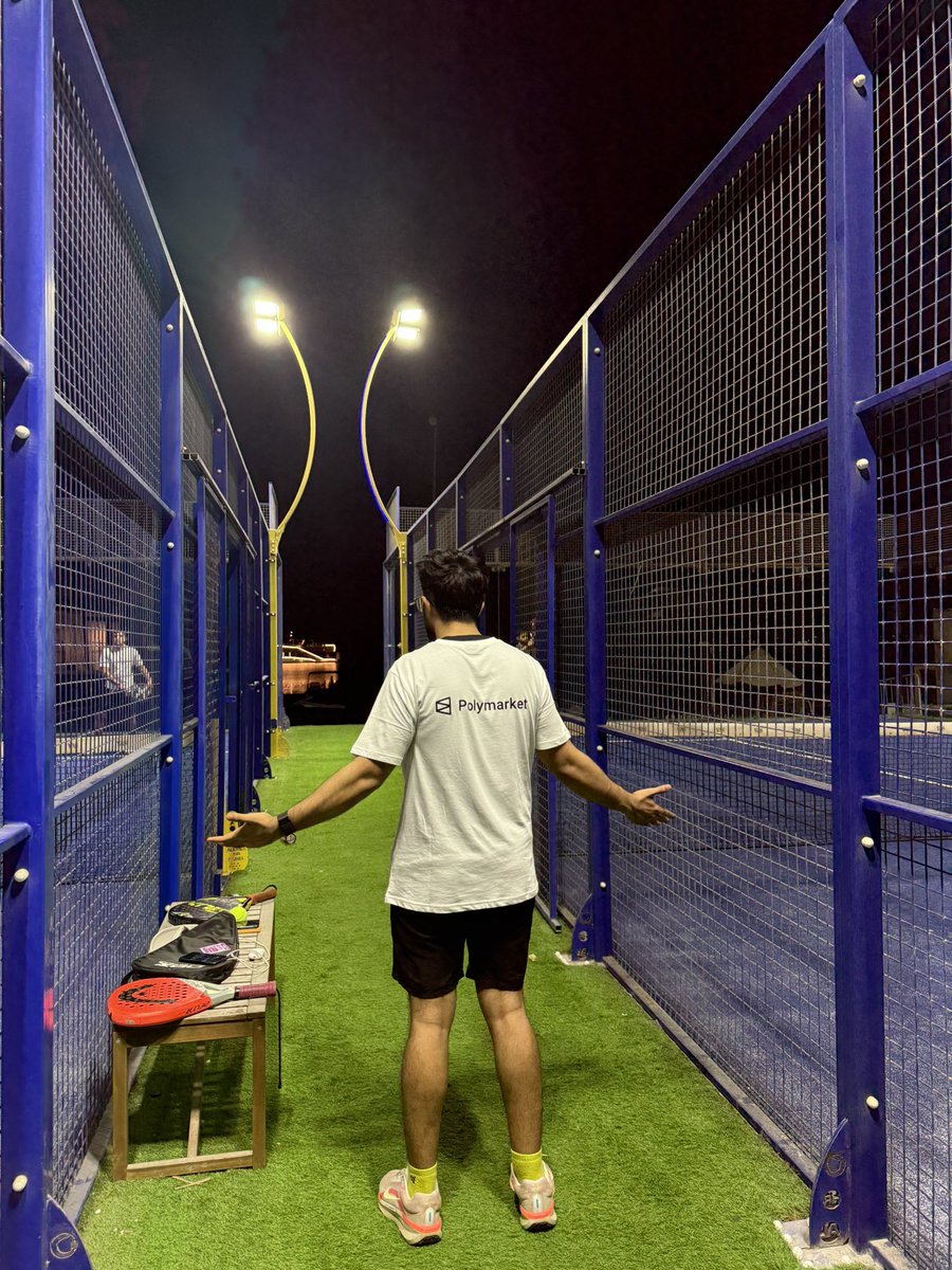 Had a very fun time hosting the Padel event today!

thank you to everyone who came through

let the prediction arc begin :)