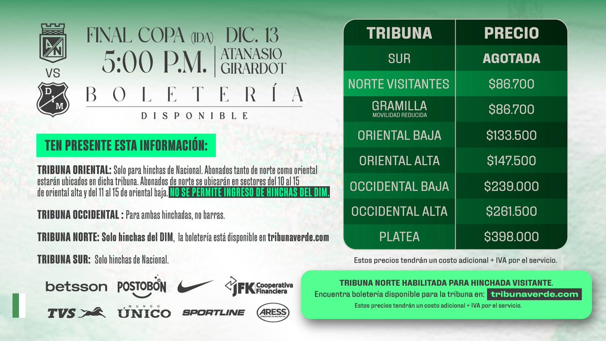 Atlético Nacional tweet media