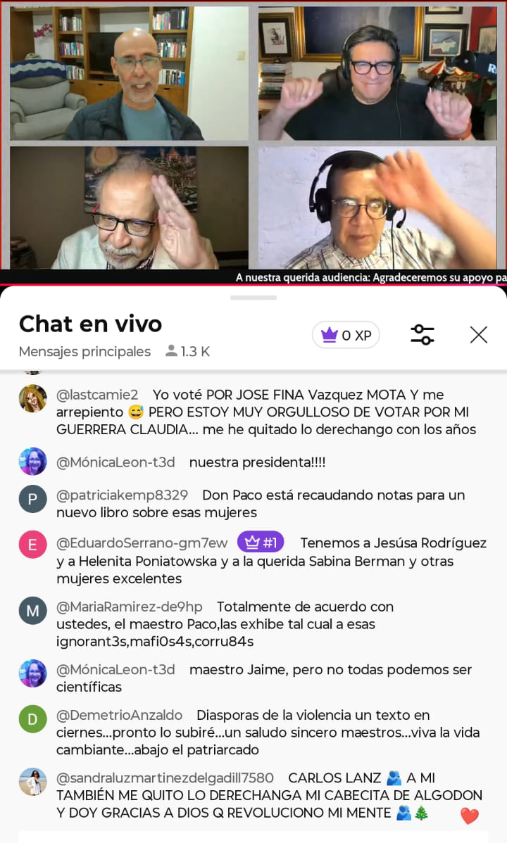 JosangasaMX's tweet photo. Ayer en “De 7 a 9 de la noche con @NormanFPearl, hablé de “LAS MUJERES DE #DERECHA”. Su discurso y sus acciones, que pueda ser llevado al terreno de la violencia política de género.

Checa el programa completo 👉 https://t.co/xtsqTho1j2 https://t.co/4TMwIbsw2y