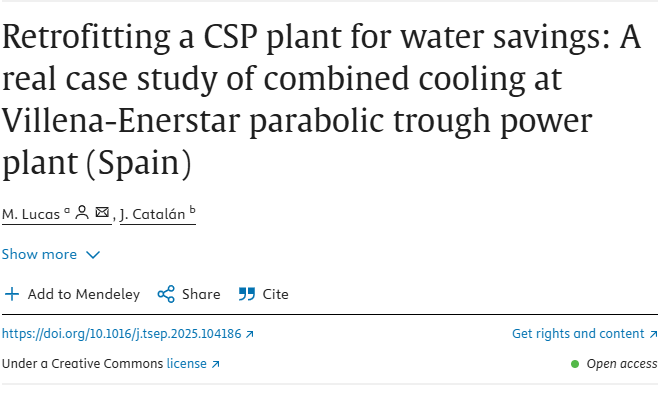 Asociación de Concentración Solar de Potencia tweet media