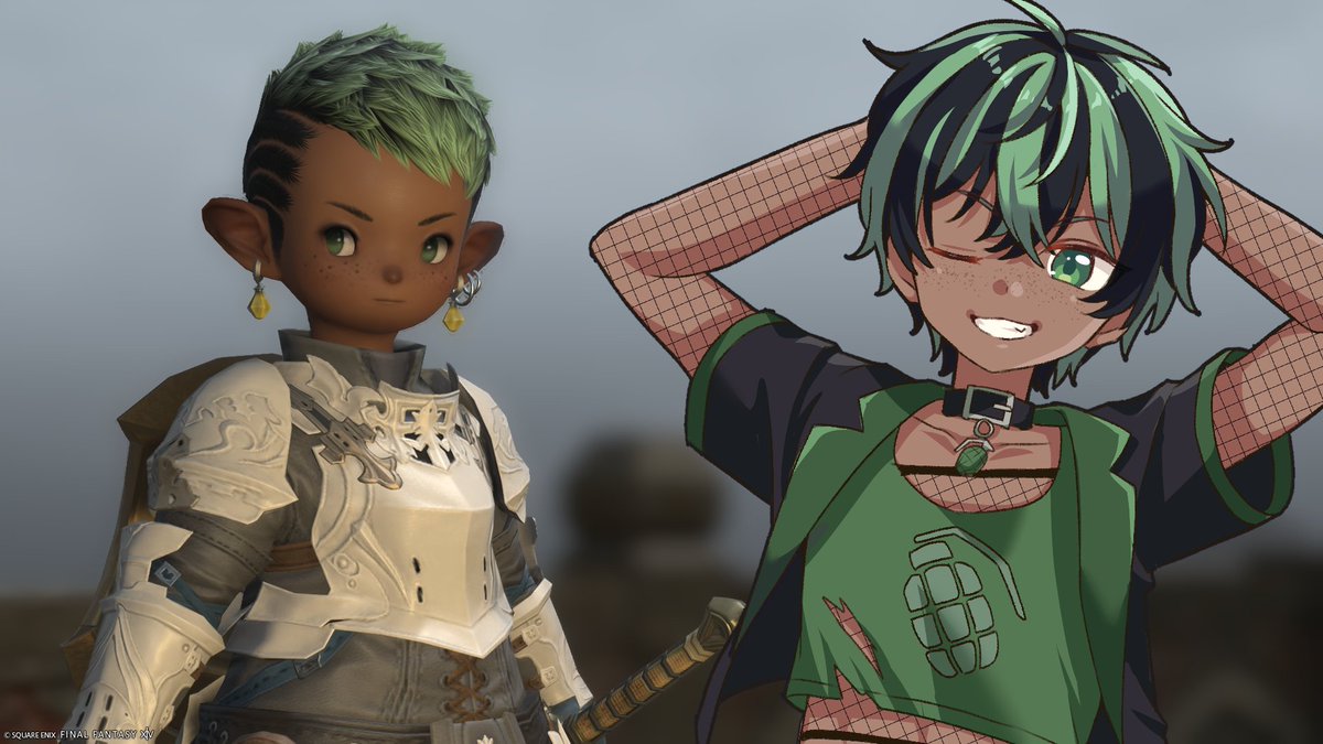 SyntacksVT's tweet image. Starting day 3 of my return to Eorzea.  Reviving my little Lalafel with a big sword, big shield, and big di- HEART... I meant big heart.
twitch.tv/syntacksvt
#Vtuber #EnVtuber