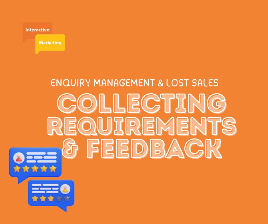 IM_Socials's tweet image. Our Enquiry Management &amp;amp; Lost Sales service can:

- Follow up sales leads 
- Collect customer requirements &amp;amp; feedback.
- Help  get ahead in the sales process.
- Chase up your lost business  
- Finding returning customers to the market &amp;amp; your brand.

Contact Us for help!!
