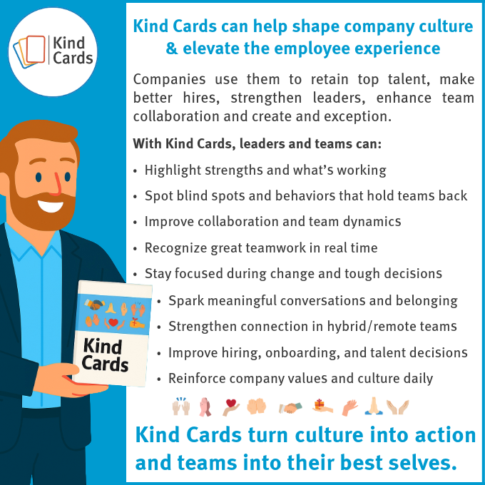 GetKindCards's tweet photo. 🎉 𝐊𝐢𝐧𝐝 𝐂𝐚𝐫𝐝𝐬 𝐚𝐫𝐞 𝐧𝐨𝐰 $𝟒𝟗.𝟔𝟖 (𝐑𝐞𝐠. $𝟔𝟗)🥳
 In 2026, the teams who win will be the ones who lead with kindness. It’s a proven driver of retention, engagement &amp;  performance, and Kind Cards turns it into a practical, daily skill. https://t.co/vuLAM3gT7c
