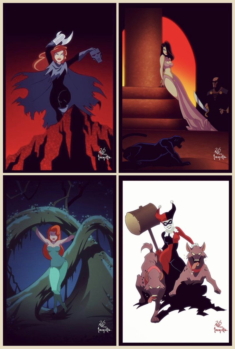 BatmanNotes's tweet image. Women of Batman: The Animated Series
Frank Frazetta Tributes
Artwork by @RickCelis