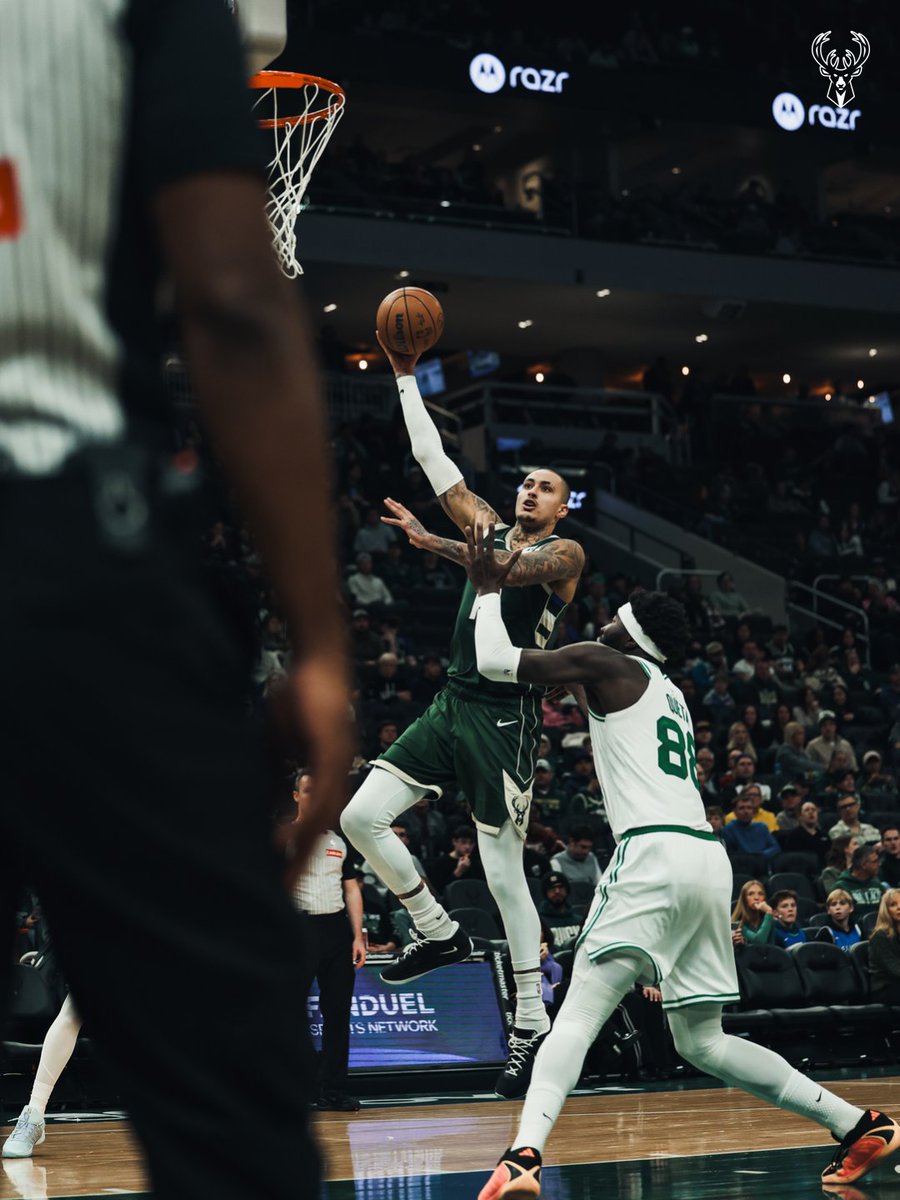 Shoutout Kuz for his first 30-ball with the Bucks.