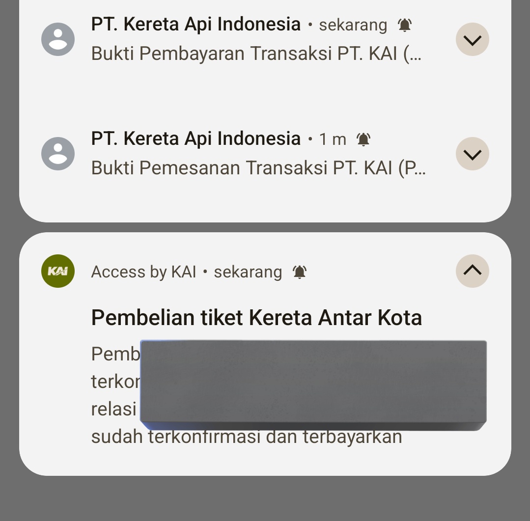 Pointmatcha's tweet image. Bengong dikit buka KAI Access🥲