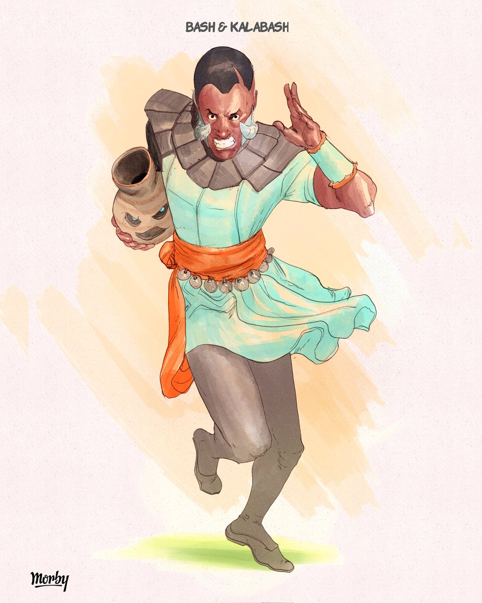 I'm taking a break from Cov3 this week. In the mean time, these are characters from another story I'm looking to develop more when my schedule allows it.

Covenant of Three continues next week, excited to share what I have in store! Have a great weekend!
#Cov3 #ArtofMorby