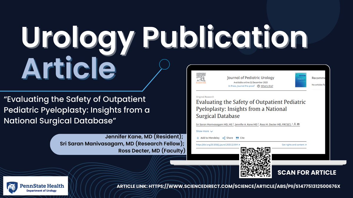Penn State Urology tweet media