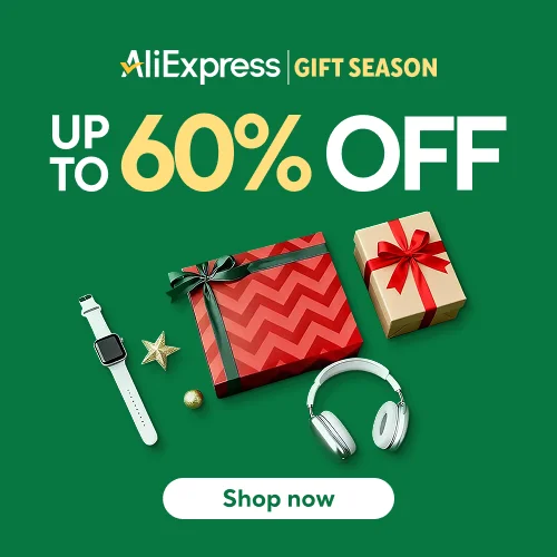BeGouriStore's tweet photo. Event details:
12.08-12.14 Gift Season (for Global)
Up to 60% off
Ship to:
TOTAL&amp;Countries EXCLUDING: RU, UZ, AM, KZ, TJ, BY, MD, AZ, TM, KG, GE
Promotion Period:
08-12-2025 - 14-12-2025 👇
https://t.co/qBg9SlCRF7

#Aliexpress #BeGouriStore https://t.co/1E9jSXBWZH