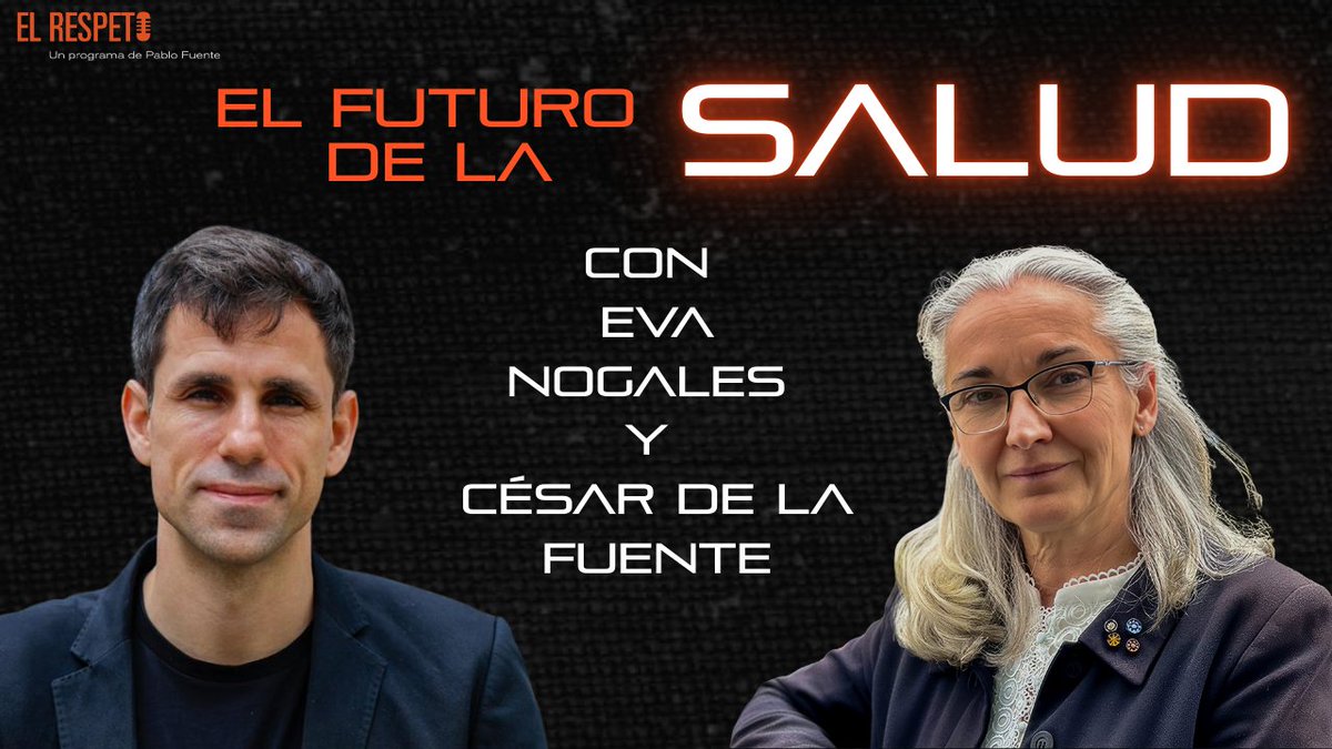 PabloFuente's tweet image. Son probablemente los dos científicos españoles más influyentes del mundo. 🇪🇸🌍
Eva Nogales (Premio Shaw) y César de la Fuente @delafuentelab (MIT Innovators). Hoy a las 20:00 CET nos explican el futuro de la salud en @radioelrespeto
youtu.be/LB-1tsfk3aI