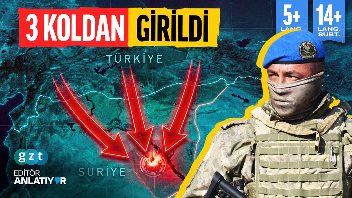 🔴 Suriye’de geri sayım başladı: YPG'nin Türkiye'ye karşı inşa ettiği gizli tünel ağını <a href="/OsintTurk/">OSINT TURK</a> kaynaklarıyla ifşa ettik

🗣️ GZT Özel İçerik Editörü <a href="/salihcumaydin/">Salih Aydın</a>
 anlattı, Gazeteci <a href="/leventkemaI/">Levent Kemal</a>
 Suriye’deki son durumu ve terör örgütüne yönelik olası operasyon seçeneklerini
