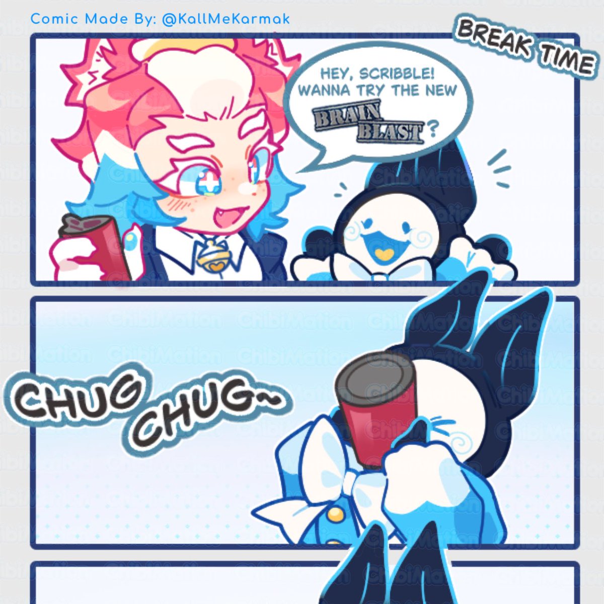 🥤Drink Up Scribble!🥤 ‿‿‿‿‿‿‿‿‿‿‿‿‿‿‿‿ Comic made by