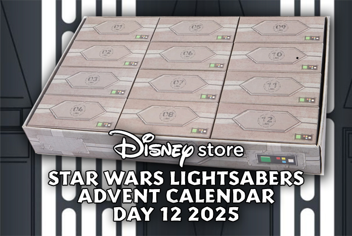 JediNewsNetwork's tweet photo. Disney Store Star Wars Lightsabers Advent Calendar - Day 12 (Final Day) - https://t.co/wmEF0ShdZ5 #StarWars #Lightsabers #AdventCalendar #DisneyStore #Christmas @StarWars @DisneyStoreGBR #DisneyStoreUK #Day12 https://t.co/xI68PLQuuH