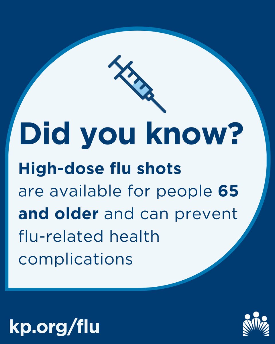 Stay healthy and #GetVaccinated. Visit k-p.li/flu to find a flu shot near you. #FightFlu