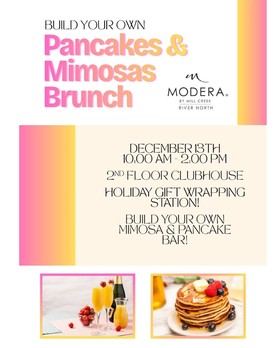 Join us tomorrow for a special celebration! 🎉 Don’t miss out on the fun and community spirit. See you there! #ModeraRiverNorth #CommunityEvent #MillCreekRes