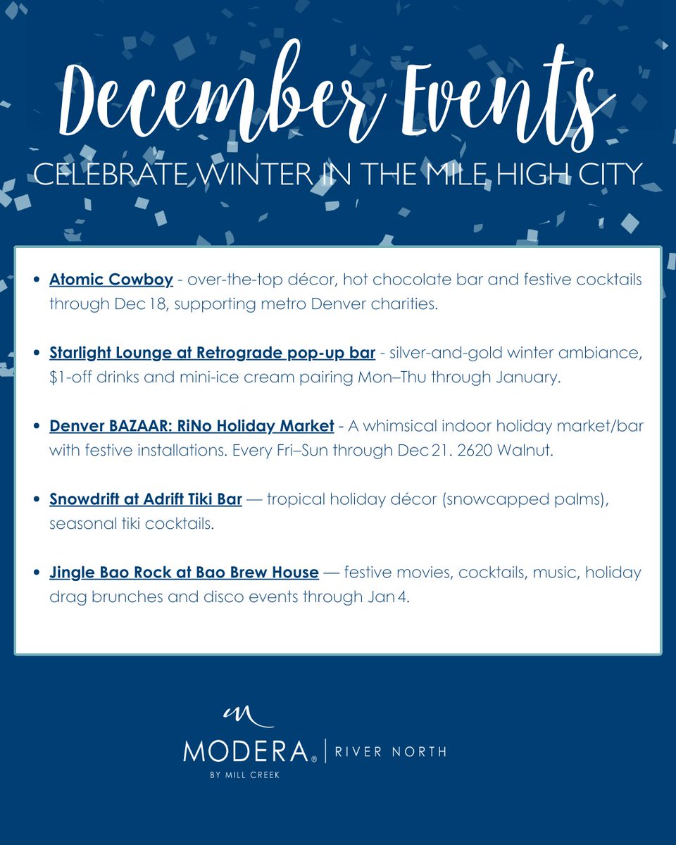 Enjoy Denver all year! ❄️☀️ Find exciting events &amp; activities just around the corner. #ExploreDenver