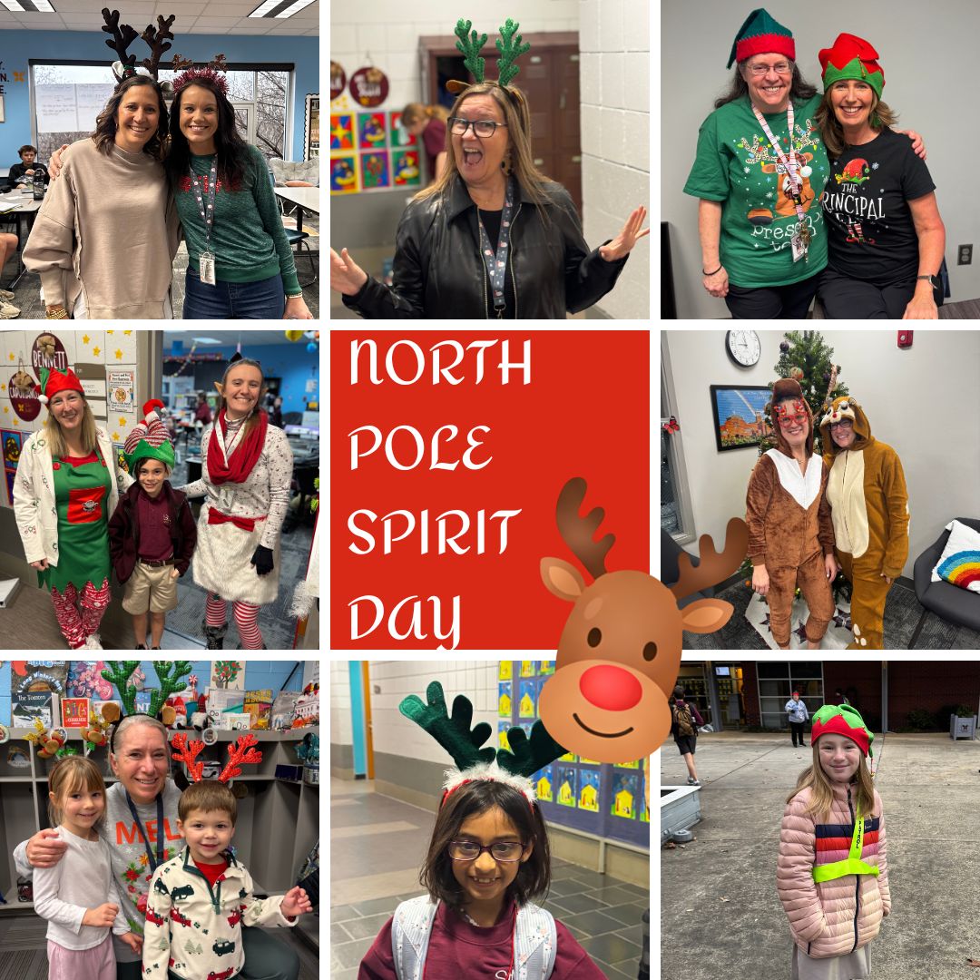 ❤️💚Team Elf or Team Reindeer?!?!? ❤️💚It doesn't matter.....the North Pole spirit is strong at StMM today!  #SpiritDay #TistheSeason #ChristmasJoy