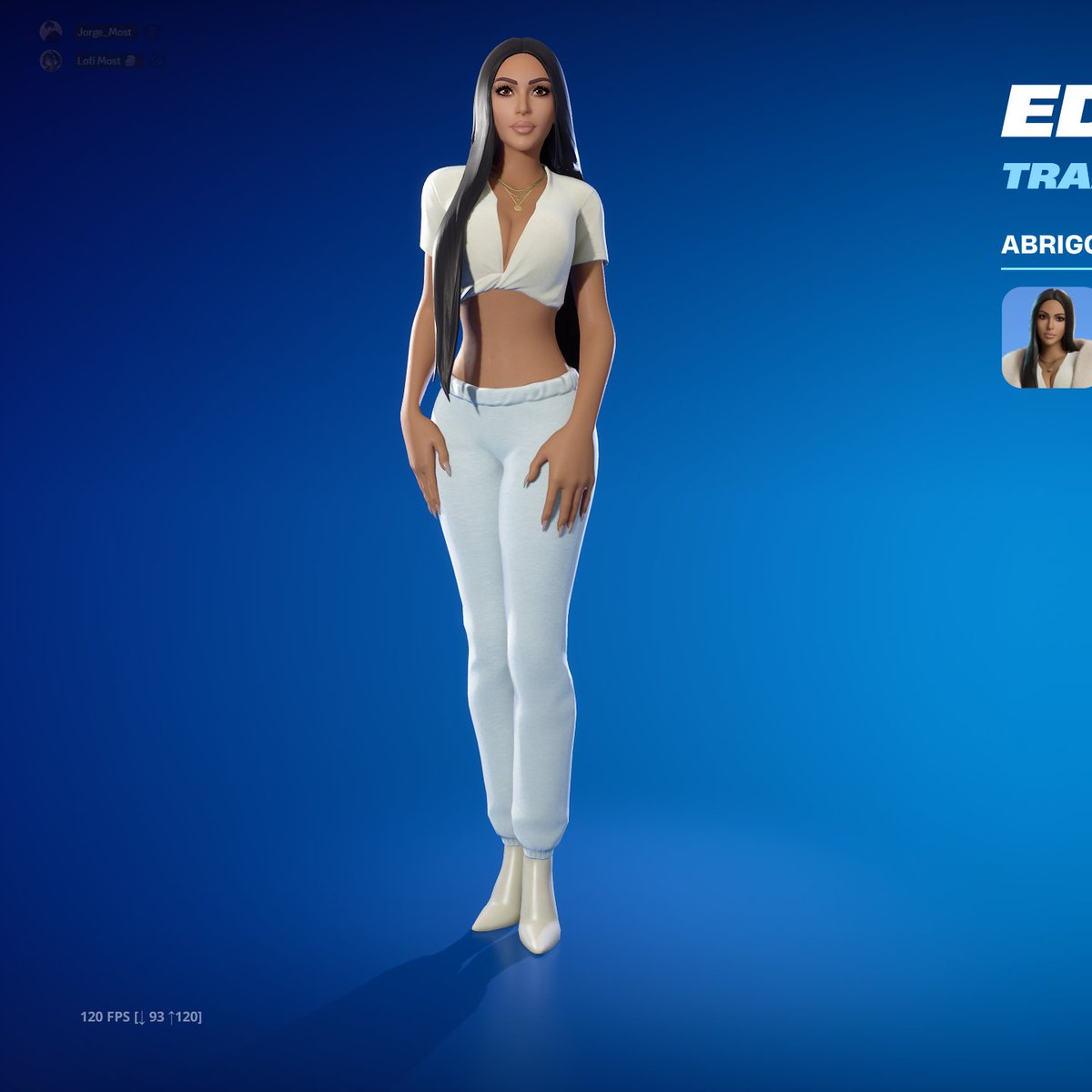SORTEO 1x SKIN de Kim Kardashian

Requisitos:

- Like &amp; RT ♻️
- Seguirme 👤
- etiqueta a un amigo 

 🗓️ Termina el 13 de Diciembre al cambio de tienda (LATAM)
#fortnite #naviluans #EpicPartner