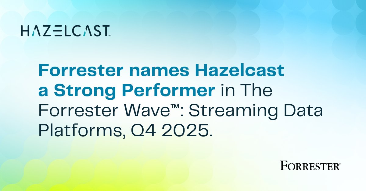 Hazelcast tweet media