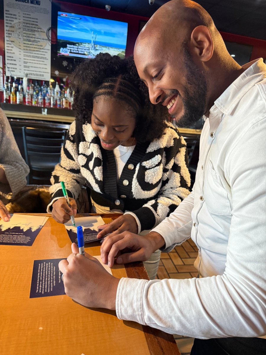 c360_agency's tweet photo. The C-360 Agency team gathered at a local Baltimore favorite to eat good food, celebrate the holidays, and personally sign our holiday cards for the people who make it all possible — YOU! 🎄✨

#C360Agency #HolidaySeason #BaltimoreBusiness #MarketingAgency https://t.co/3vpQS9FeZo