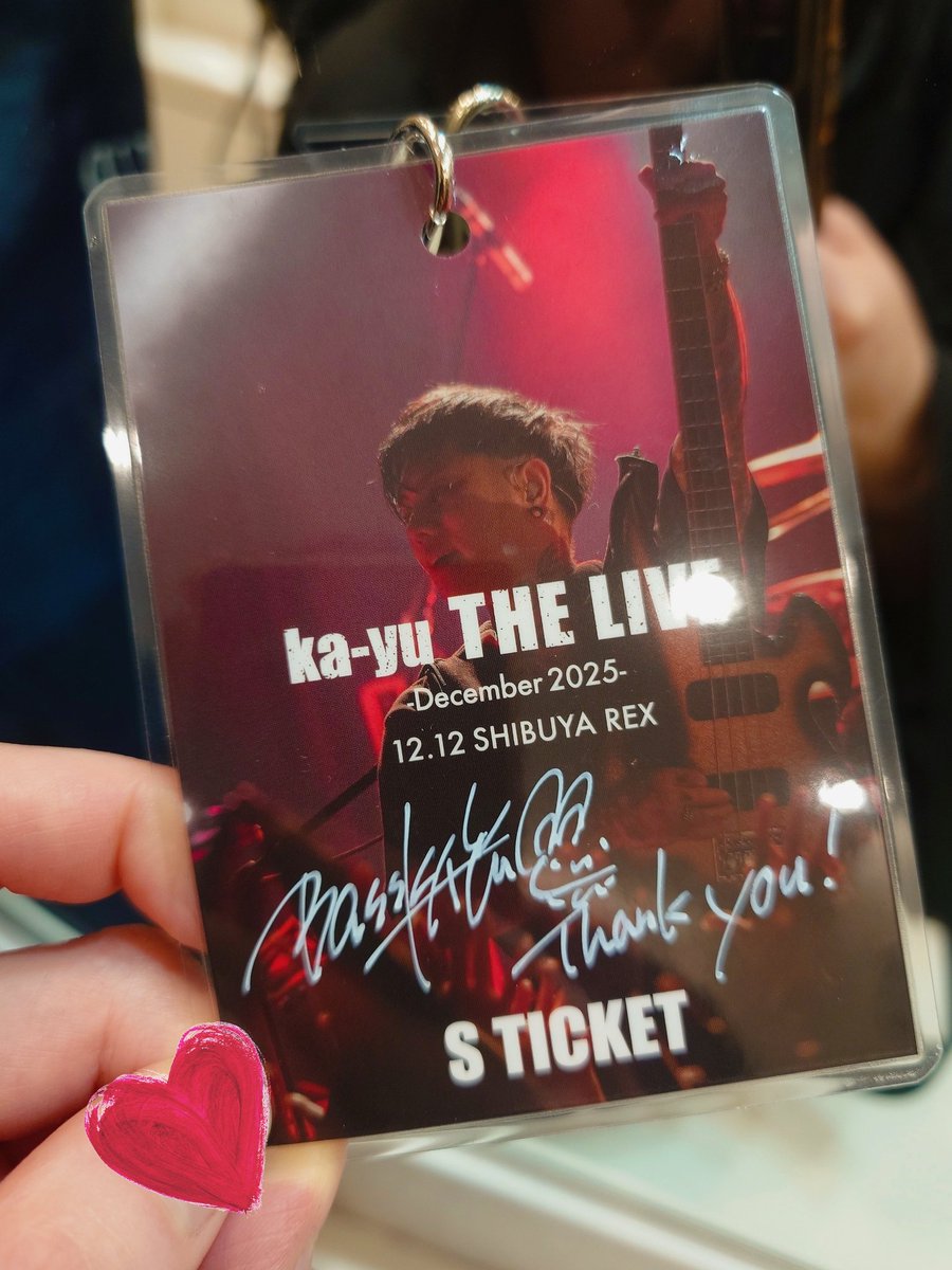 ka-yu THE LIVE December 2025 渋谷REX めちゃんこ楽しかったよぉー