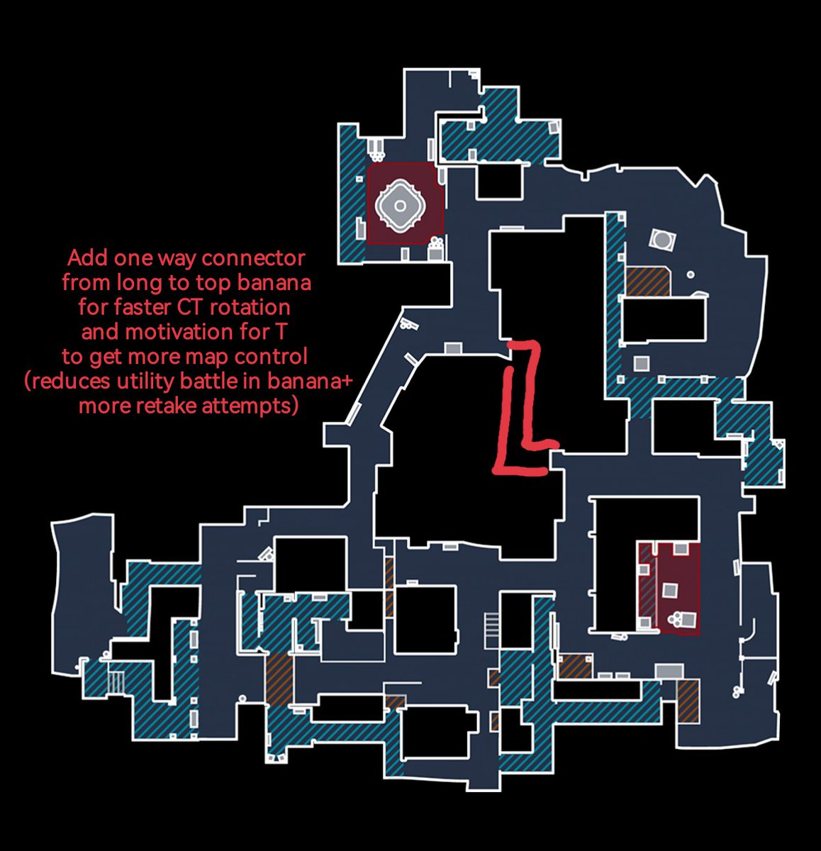 KaldiCS's tweet image. How to fix de_inferno! @CounterStrike