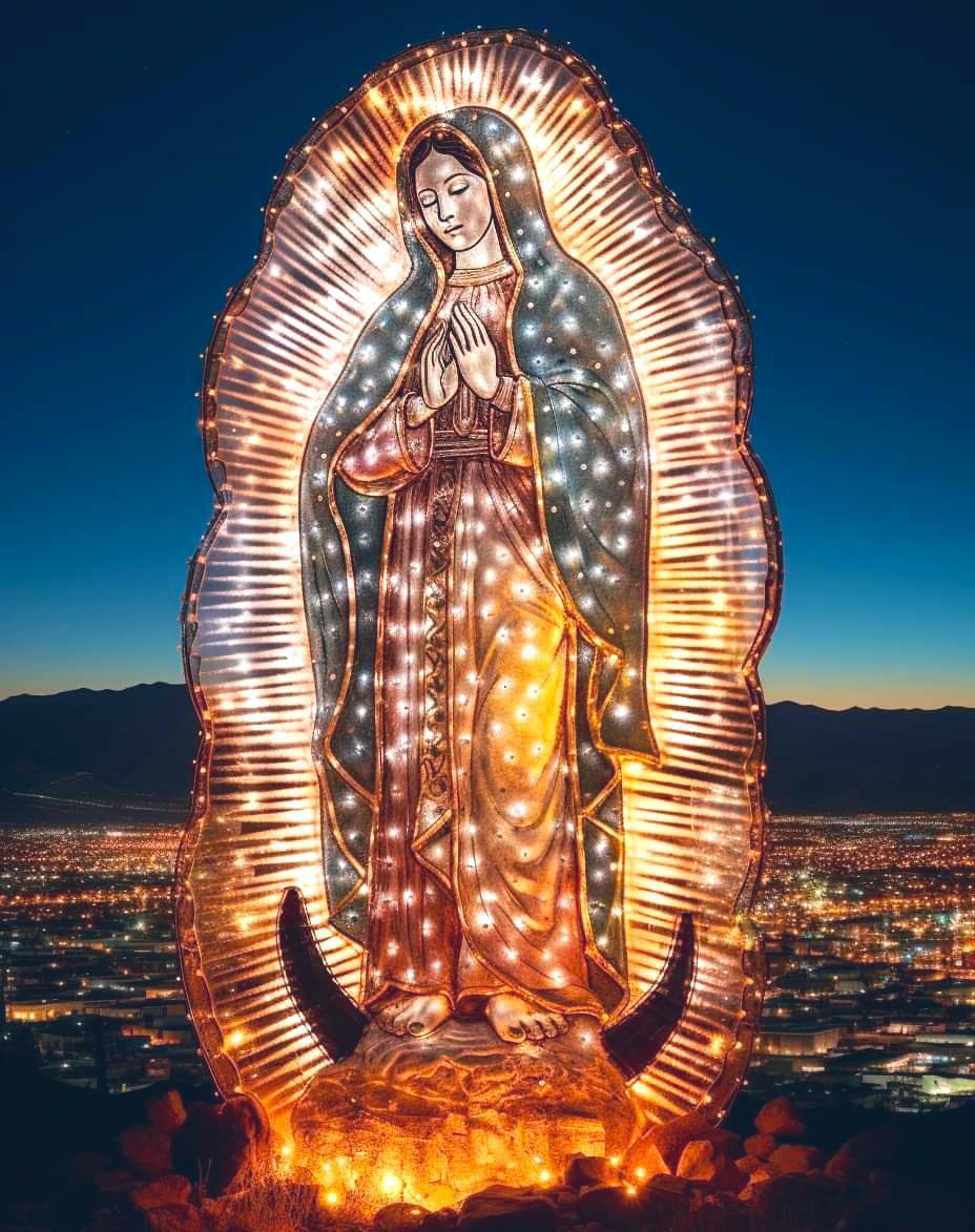 PrayTheRosary's tweet image. Today is the feast of Our Lady of Guadalupe