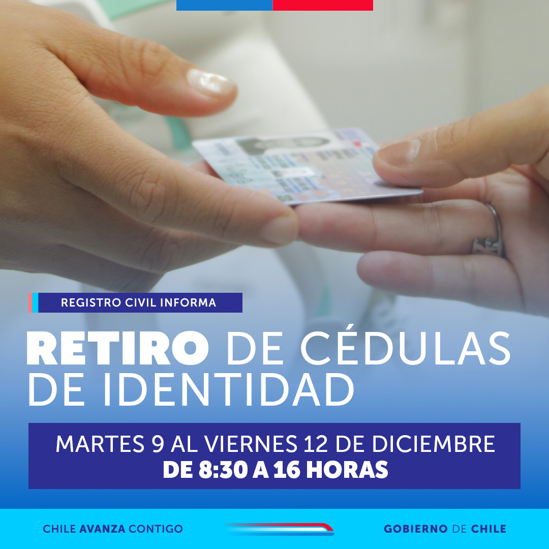 Registro Civil e Identificación - Chile tweet media