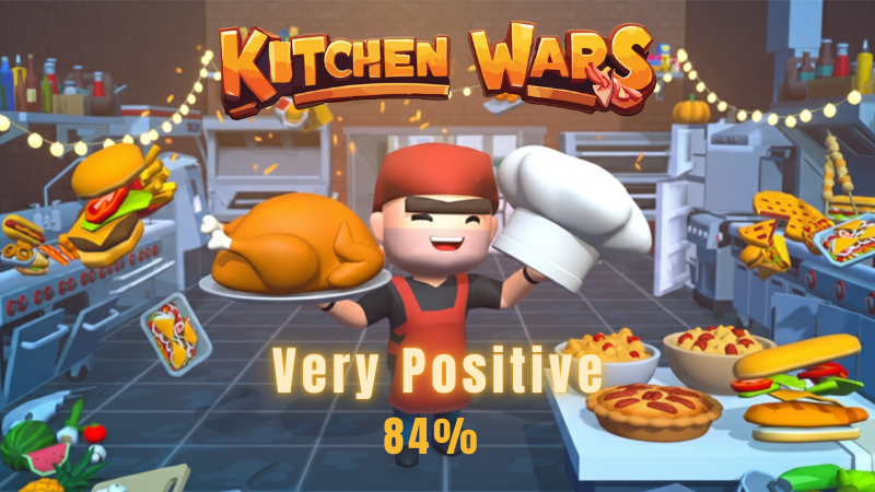 GenPublish8815's tweet photo. 🎉 Wow! We just hit Very Positive on Steam! Huge thanks to our amazing community for all your support and feedback 💛
Ready for more kitchen chaos? 🍳🥘
#IndieGame #Steam #steamdb #Review https://t.co/DUVCwDfSQT