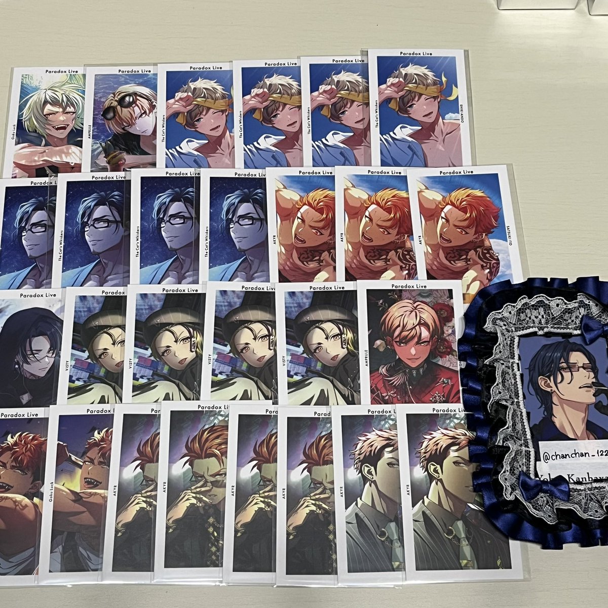 交換】Paradox Live パラライ 6周年 真夏の幻影 gプリ 譲：真夏の幻影