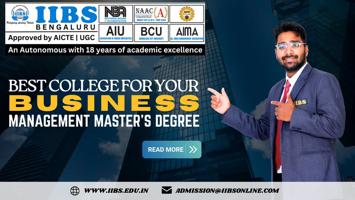 iibsonline's tweet photo. Best Colleges for Your Business Management Master’s Degree
Whether you aim for a top-tier management institution or a program that offers strong industry relevance... https://t.co/POcLeeqAVT
#innovation #mbaprogram #finance #entrepreneurship #mbacollege #career #internship https://t.co/BSGQl4ktUT
