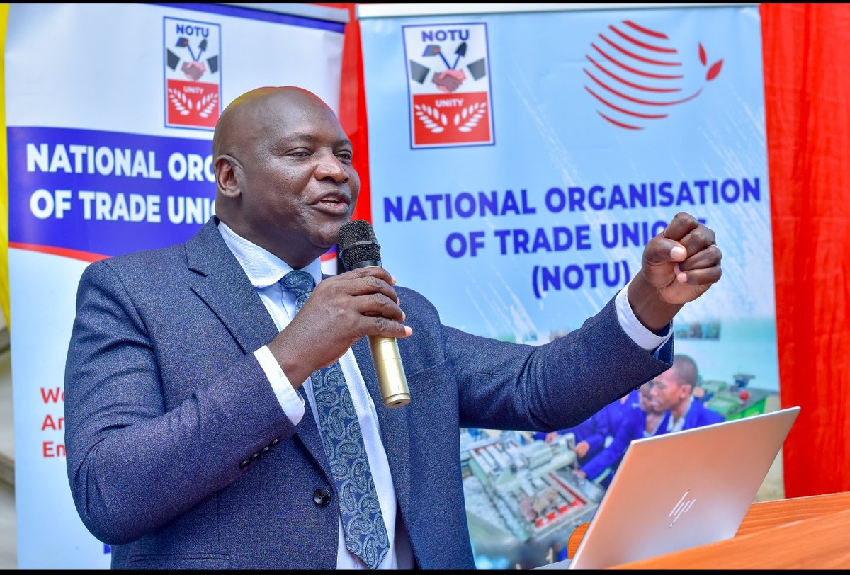 NotuUganda's tweet photo. It is with deep sorrow that we announce the passing of Bro. Abima Stephen who has departed this life. He was Deputy SG @NotuUganda and GS @AtgwuUg he will be remembered for his kindness, strength, and the love shared with many. #MHSRIP 🕊️💔 https://t.co/mtGYNGcKZq