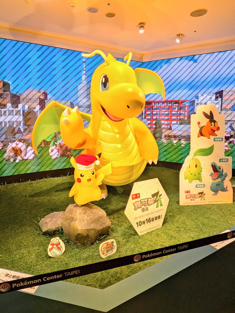 ポケモンセンター台北にも行けた🙌✨