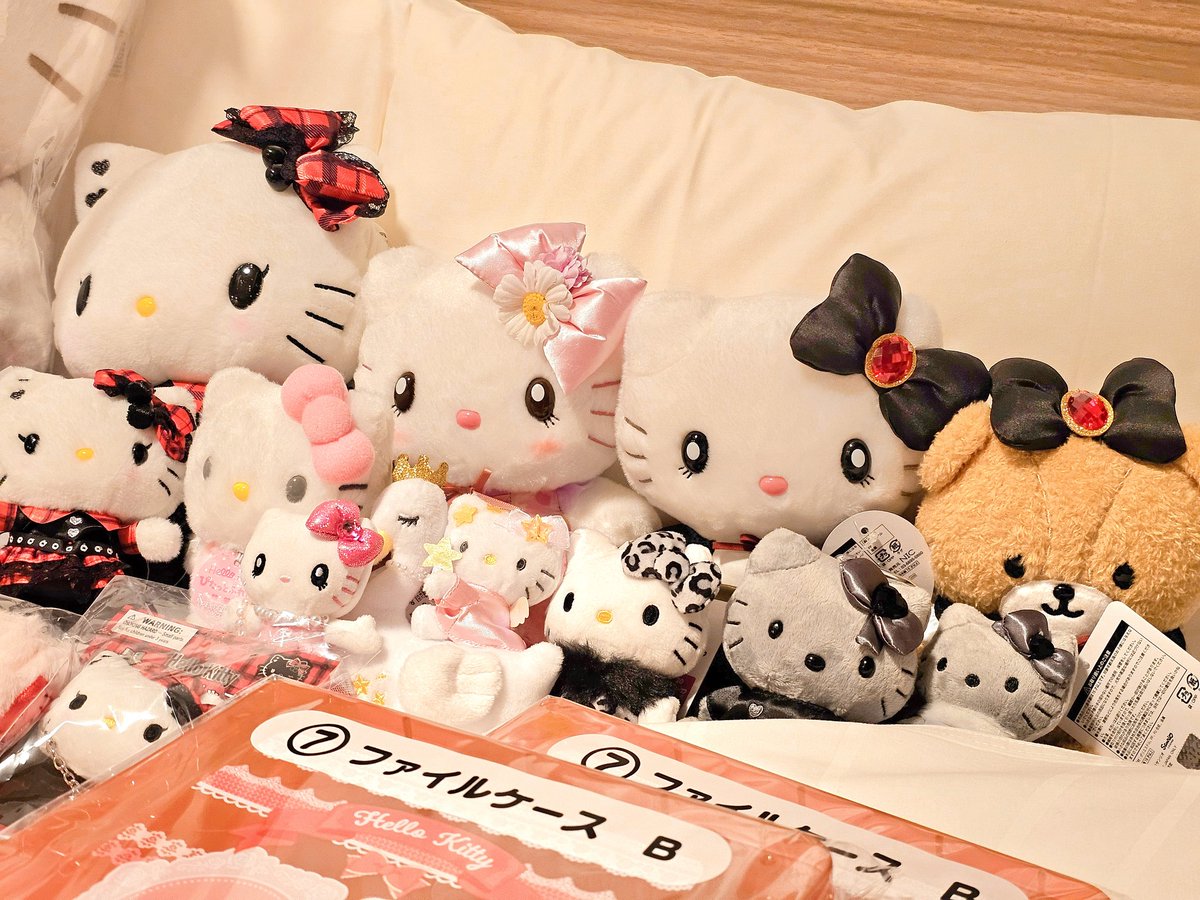 간사이 5박6일 ✈️
이것이 최종키티인줄 알았으나 
귀국 전 +3.. ㅎㅎ
쿠지 1등도 뽑았어요 🥹🥹 
데려간 쿠무쿠쿠 아이들도 차차 올릴게요💗