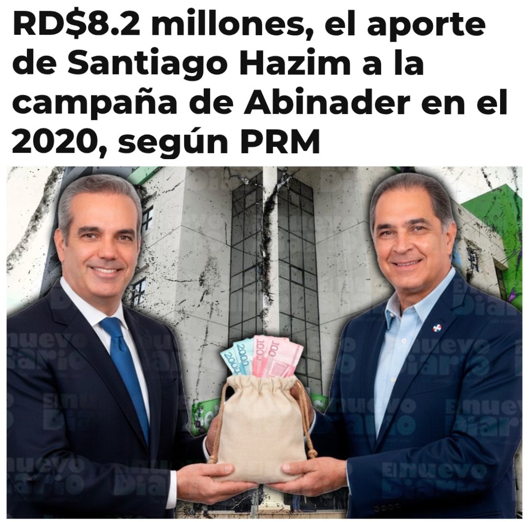 Patriota_RD's tweet photo. El daño que Luis Abinader y su socio Santiago Hazim le han hecho a nuestro país no lo pagan ni ardiendo eternamente en el fuego del infierno 

¡Diablo! robarle la cobertura a niños autistas, los medicamentos de Alto Costo a los enfermos terminales y la medicina de los viejitos. https://t.co/pMNKpRf6Wc