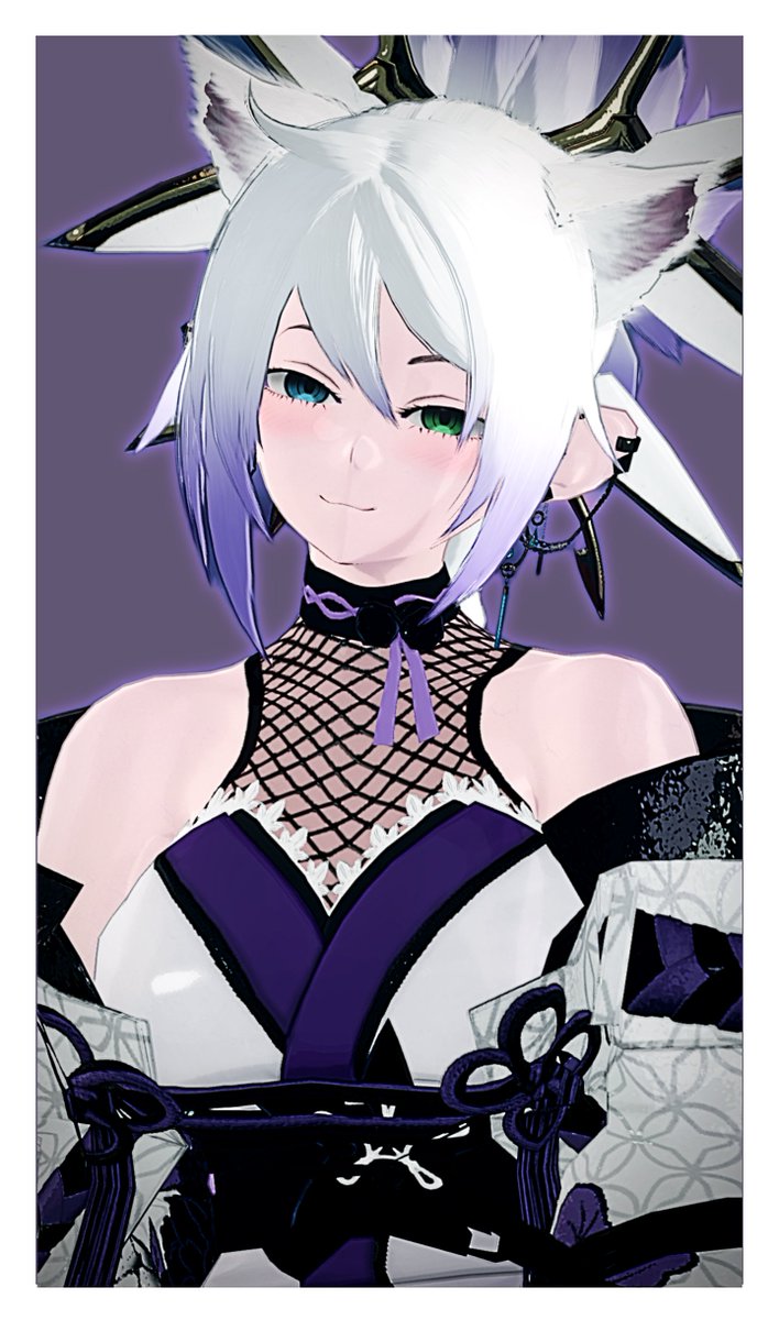 FerverasVT's tweet image. Samurai space cat
#PSO2NGS_SS︎
#メンテの日じゃないけどssを貼る