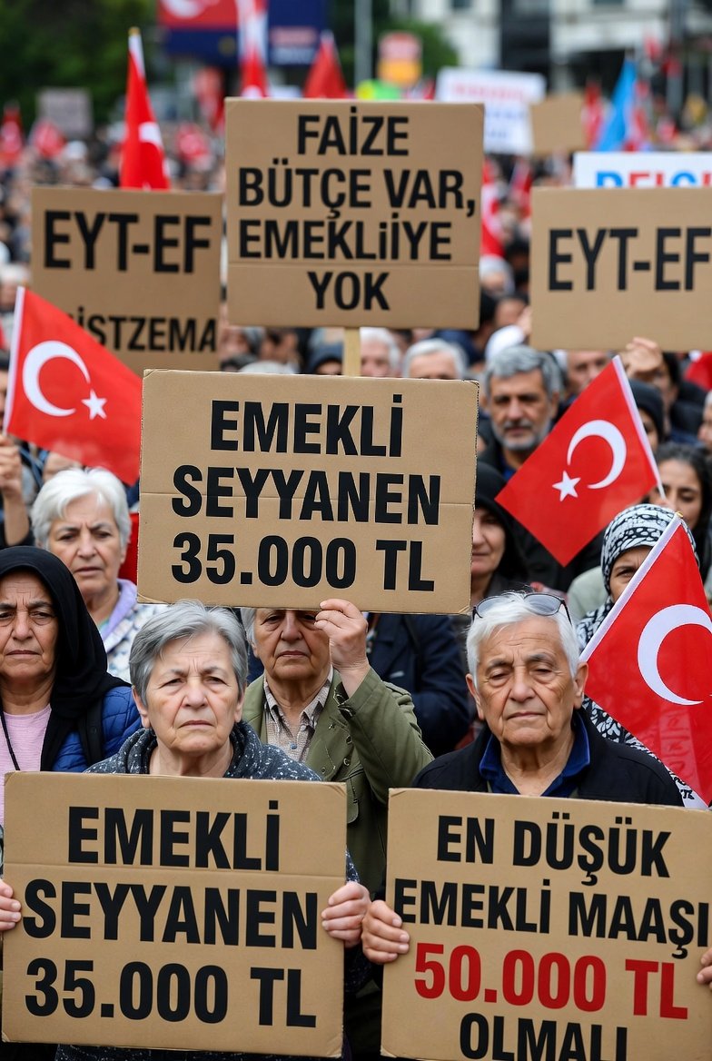 tetikci064's tweet photo. EMEKLİ
👇
#BirTekEmekliyeBütçeYok
Faize,yandaşa,konfora oluk oluk akıtılan bütçe, #Emekli ye gelince kitleniyor.

Sefalet dayatmasını kabul etmiyor,

Ayrıcalığın ve israfın bütçesini reddediyor;

Ve 35BinTL #SeyyanenZam istiyoruz.
@RTErdogan
@isikhanvedat

#BirTekEmekliyeBütçeYok https://t.co/BXN0FCJo6i
