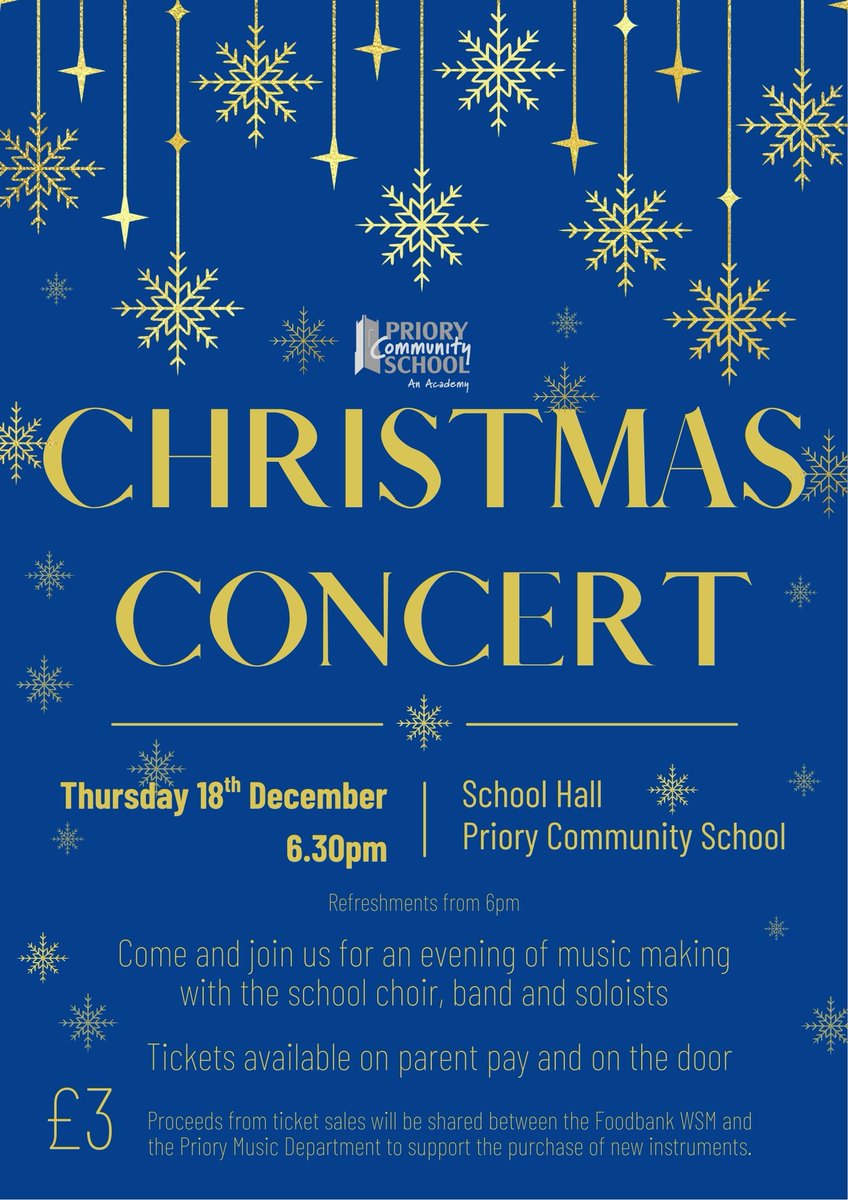 Priory Community School - an Academy tweet media