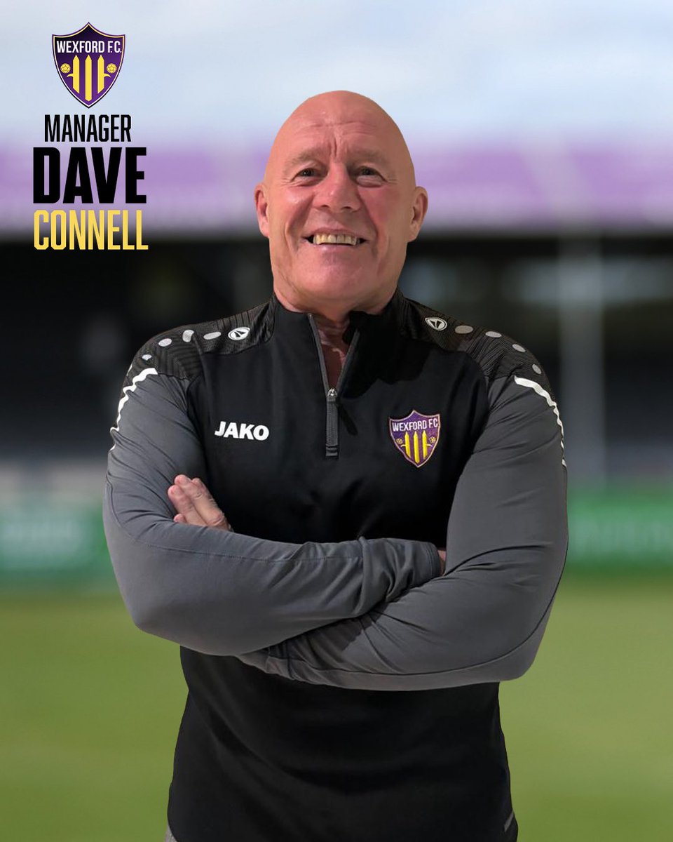 Wexford FC Women are delighted to confirm the appointment of former Ireland Women’s U19 Manager Dave Connell as our new First Team Manager.

Welcome to Wexford Dave!

Full Story ➡️ wexfordfc.ie/dave-connell-a…