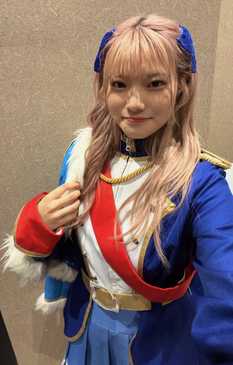 この衣装も後1回しか着られないんだ😢

高校生の頃、このみもりんの衣装を着ていた先輩に憧れてiCANDYに入りたいと思いました✨
今、それを私が着ている！
日曜日、たくさん写真を撮ってもらえると嬉しいです💕