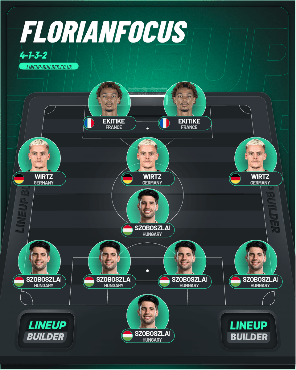 FlorianFocus's tweet photo. I want to see this lineup against Brighton tomorrow https://t.co/MLwEJV1jpZ