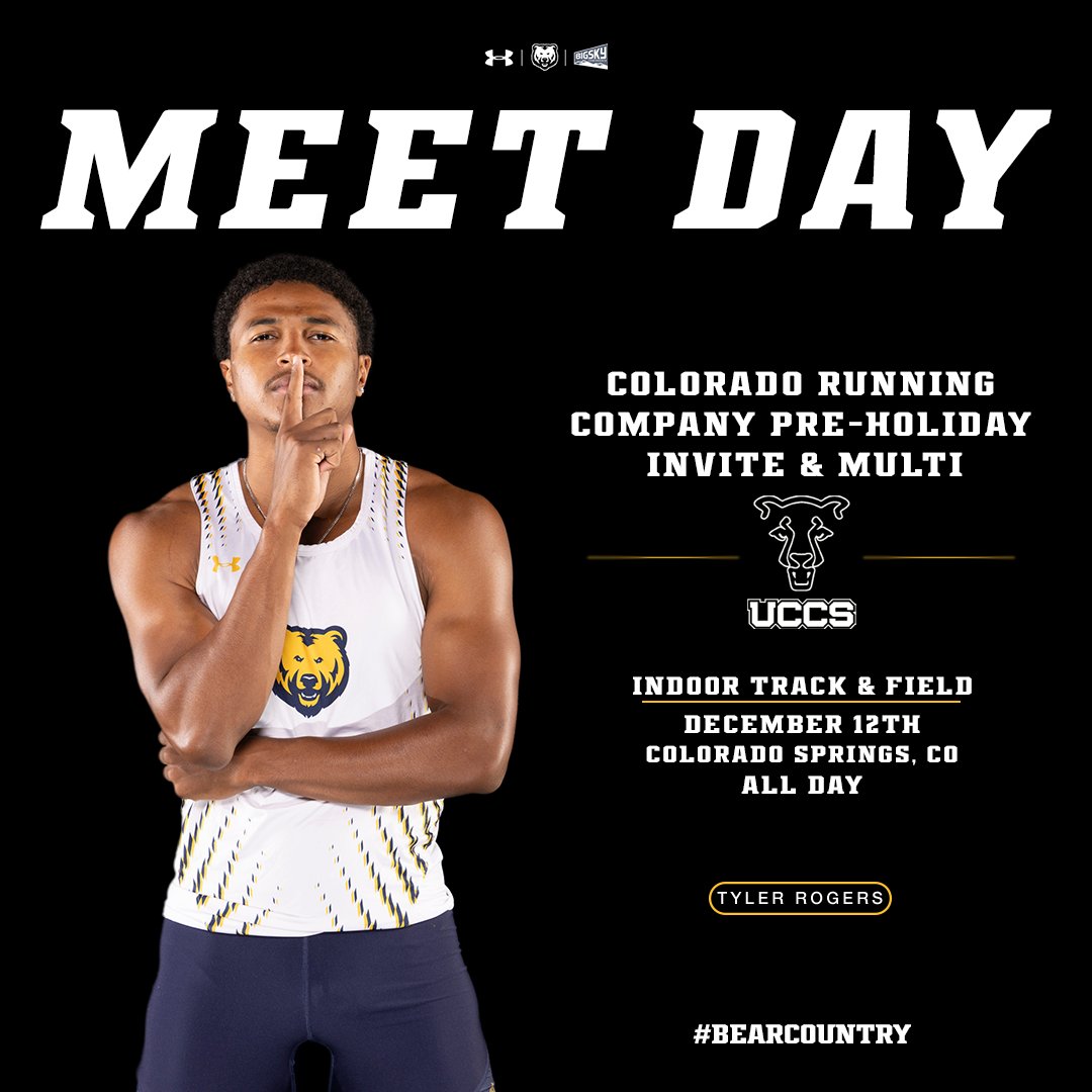 𝐃𝐚𝐲 𝐨𝐧𝐞 𝐢𝐧 𝐭𝐡𝐞 𝐒𝐩𝐫𝐢𝐧𝐠𝐬...

🆚 UCCS Pre-Holiday Invite &amp; Multi
📆 December 12
🏟️ Mountain Lion Fieldhouse
📍 Colorado Springs, Colo.
📺 bit.ly/4oQOKV4
📊 bit.ly/4rXDRDR
ℹ️ bit.ly/4rHm3fU
⌚ bit.ly/4940qix

#BearCountry