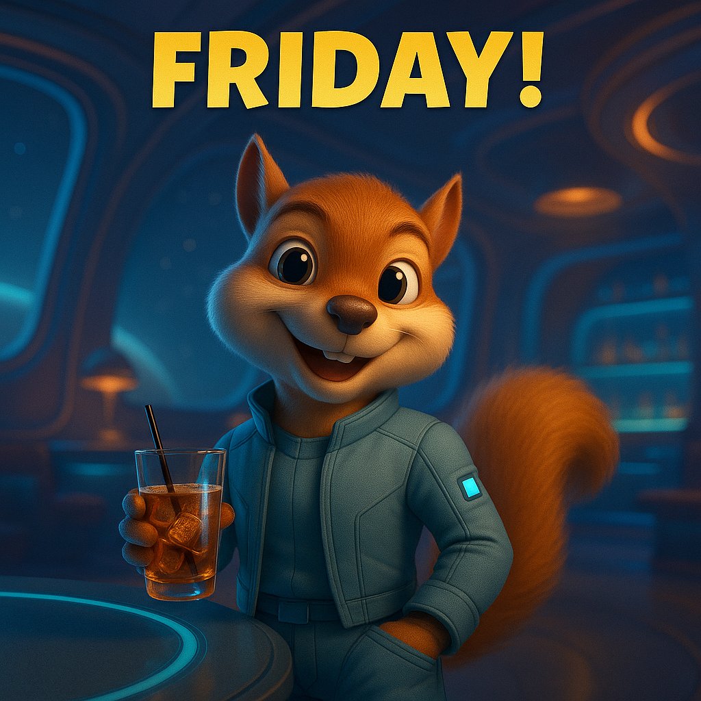 SquirrelAwayNFT's tweet image. GM, and Happy Friday!